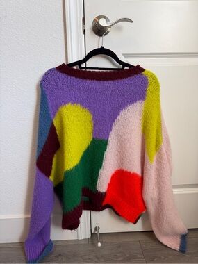 ESSENTIAL ANTWERP Mohair-Blend Sweater - Multicolor